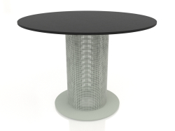 Table club Ø90 (Gris ciment)