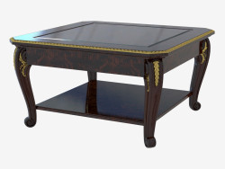 Coffee table square in classical style 1626