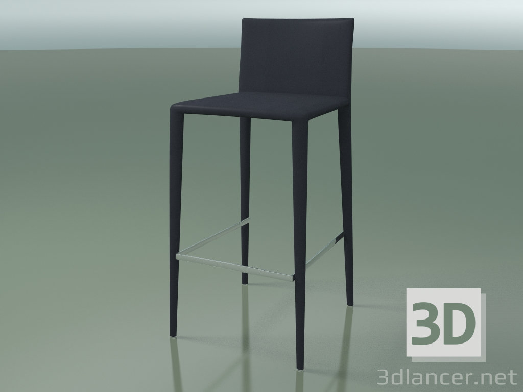 3d model Bar chair 1712 (full leather upholstery) - preview
