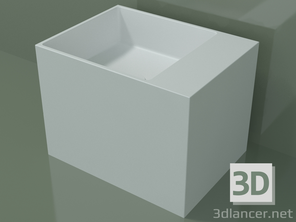 3d model Countertop washbasin (01UN22102, Glacier White C01, L 48, P 36, H 36 cm) - preview