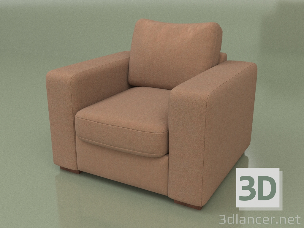 modello 3D Poltrona Morti (Lounge 7) - anteprima