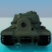 Modelo 3d IS-2 - preview
