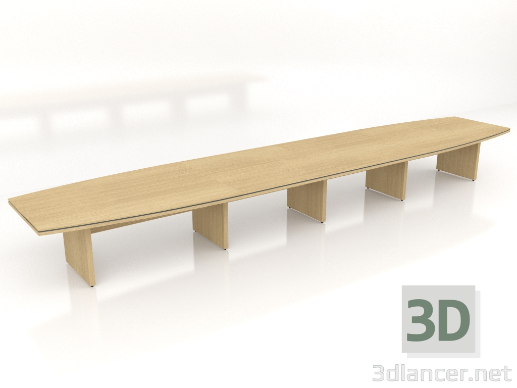 3d model Negotiation table Status Conference X11 (6800x1400) - preview