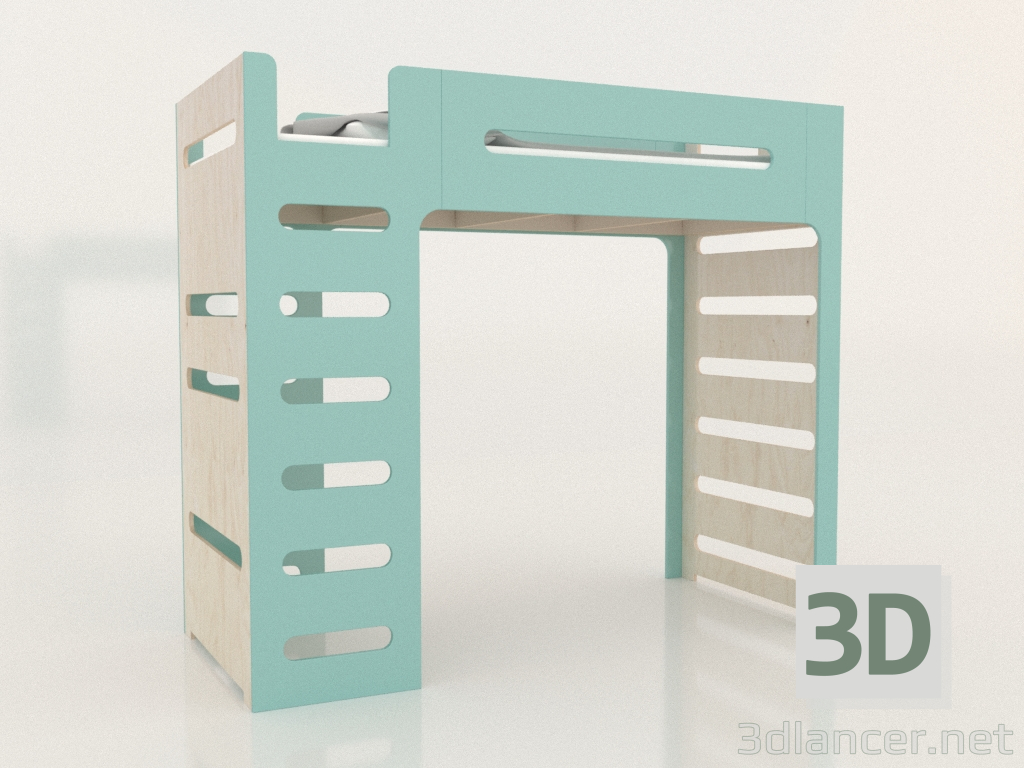 modèle 3D Lit mezzanine MOVE GL (FTMGL2) - preview