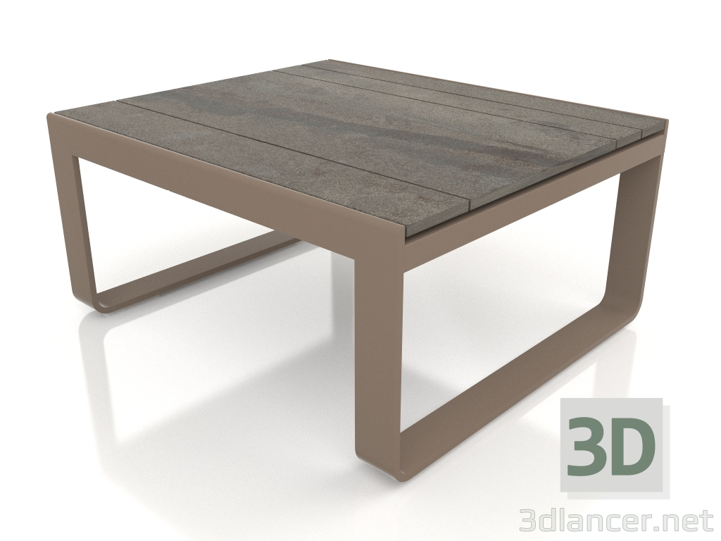 3d model Club table 80 (DEKTON Radium, Bronze) - preview