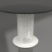 modèle 3D Table club Ø90 (Gris agate) - preview