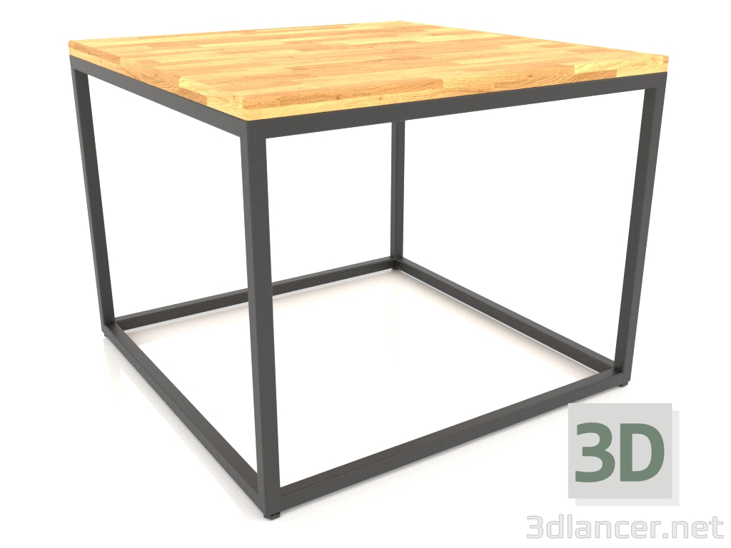 Modelo 3d Mesa de centro quadrada (PISO DE MADEIRA, 60X60X44) - preview