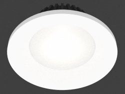 Recessed एलईडी प्रकाश उपकरण (DL18891_7W व्हाइट आर मंद)