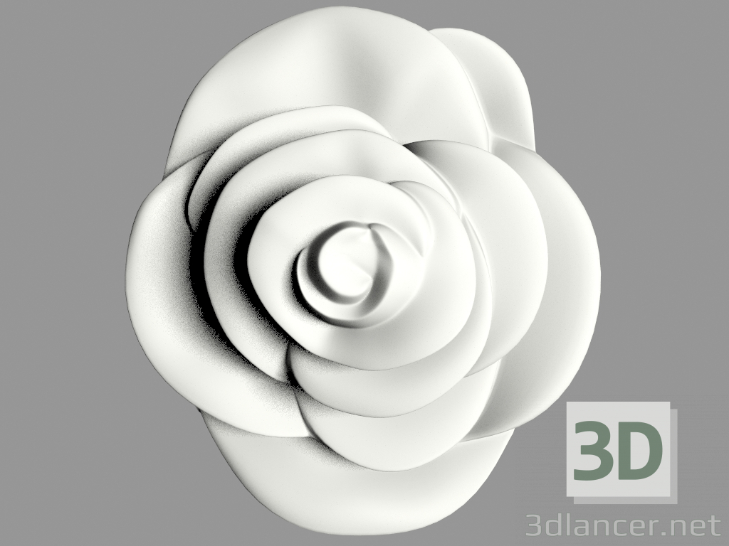 3D Modell Wanddekor (Ф114) - Vorschau