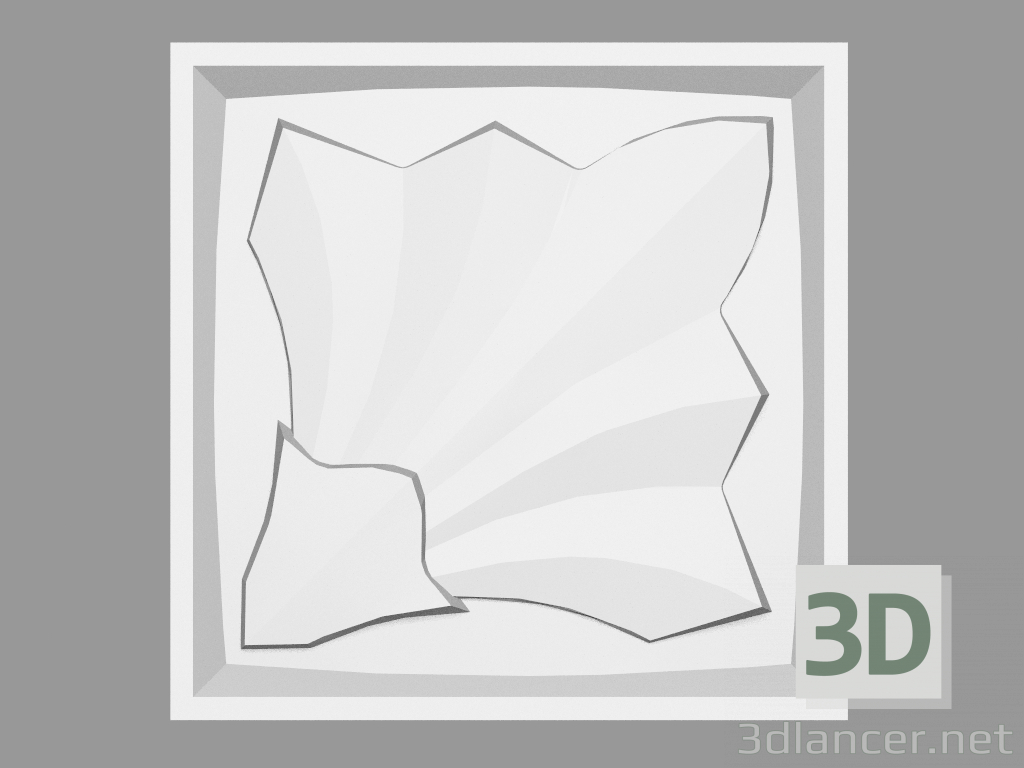 3D Modell Eckelement (UL 003) - Vorschau