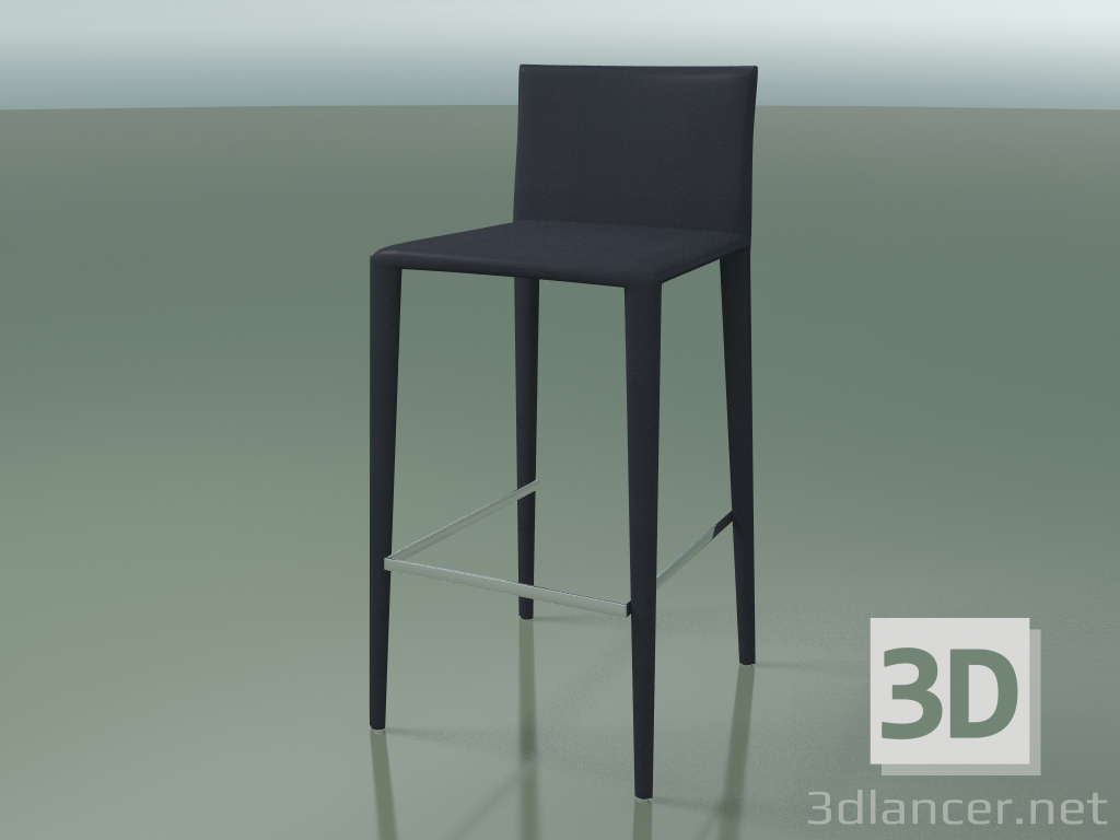 3d model Bar stool 1713 (hard leather, full leather upholstery) - preview