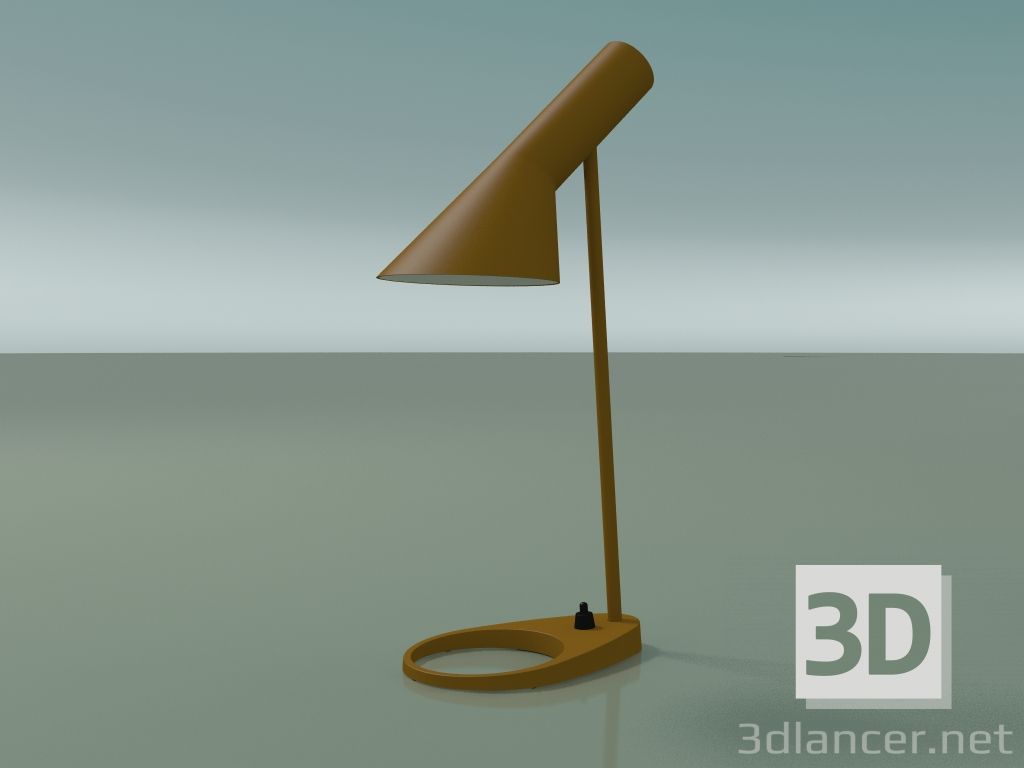 modello 3D Lampada da tavolo AJ TAVOLO MINI (20W E14, GIALLO OCHRE) - anteprima