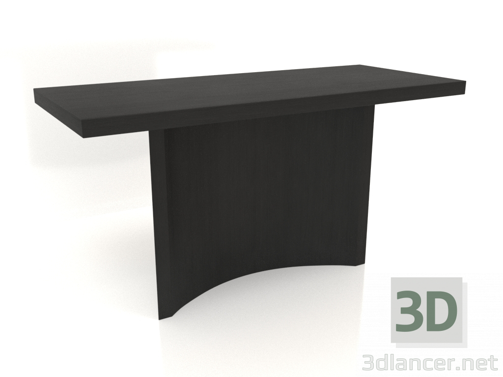 3D Modell Tisch RT 08 (1400x600x750, Holz schwarz) - Vorschau