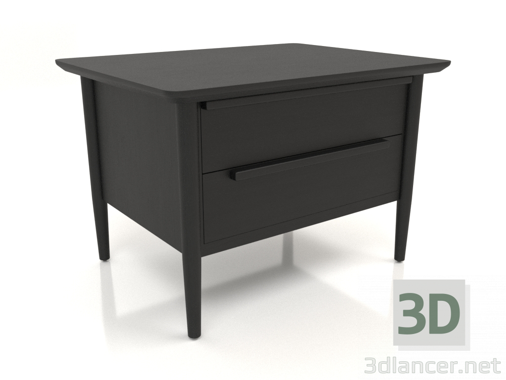 modèle 3D Armoire MC 02 (725x565x500, bois noir) - preview