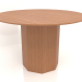 3 डी मॉडल खाने की मेज डीटी 11 (डी = 1200х750, लकड़ी लाल) - पूर्वावलोकन