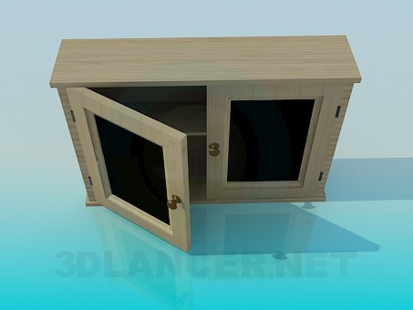 3d model Hanging kitchen cupboard - preview 3d model Hanging kitchen cupboard - preview