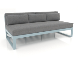 Modulares Sofa, Abschnitt 4 (Blaugrau)