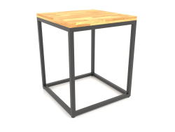 Square coffee table (WOOD FLOOR, 40X40X44)