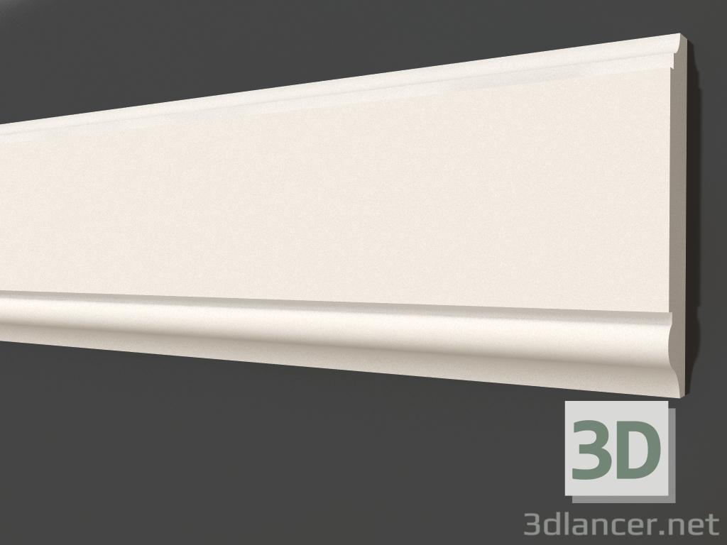 Modelo 3d Moldagem de gesso LG 054 (90х17) - preview