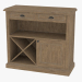 3d model Wine cabinet small LANSING VINTER'S SMALL CABINET (8810.1133) - preview