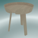 modèle 3D Table basse Around (petite, chêne) - preview