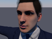 Personaggio maschile Modello low-poly 3D