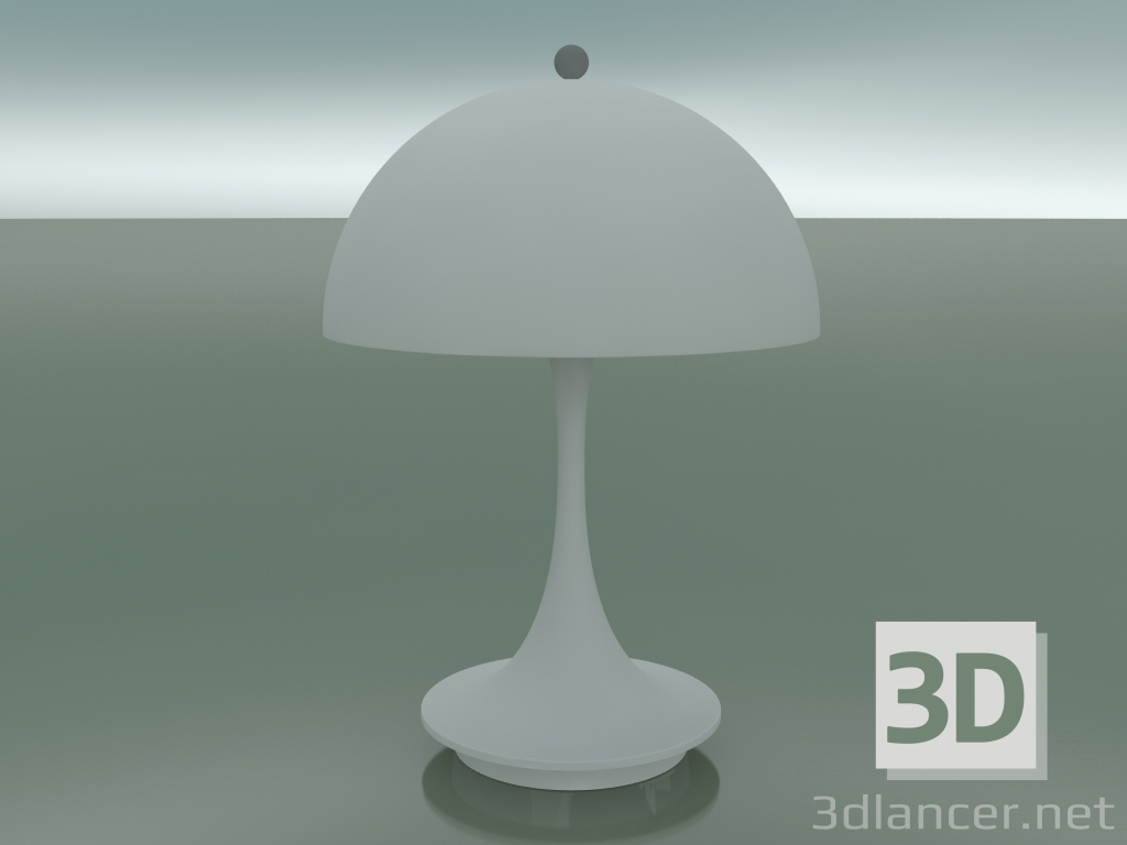 modello 3D Lampada da tavolo PANTHELLA PORTATILE (LED 27K, OPAL V1) - anteprima