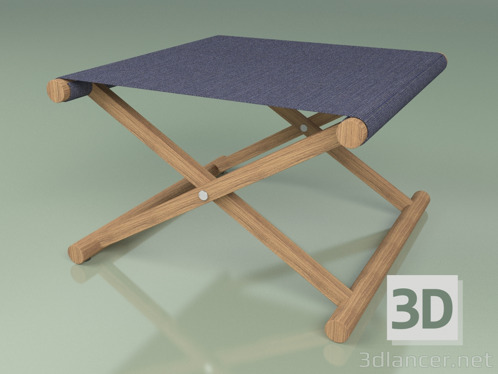3D modeli Tabure 003 (Mavi) - önizleme