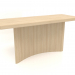 modèle 3D Table RT 08 (1600x600x750, bois blanc) - preview