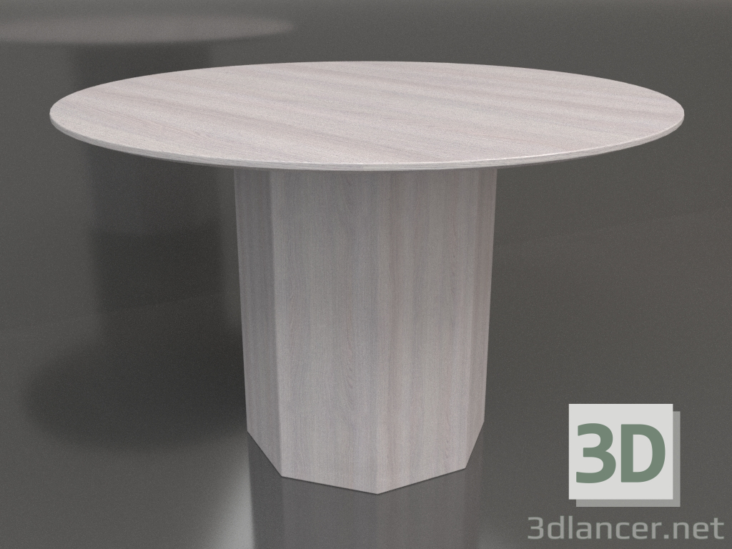 3d model Dining table DT 11 (D=1200х750, wood pale) - preview