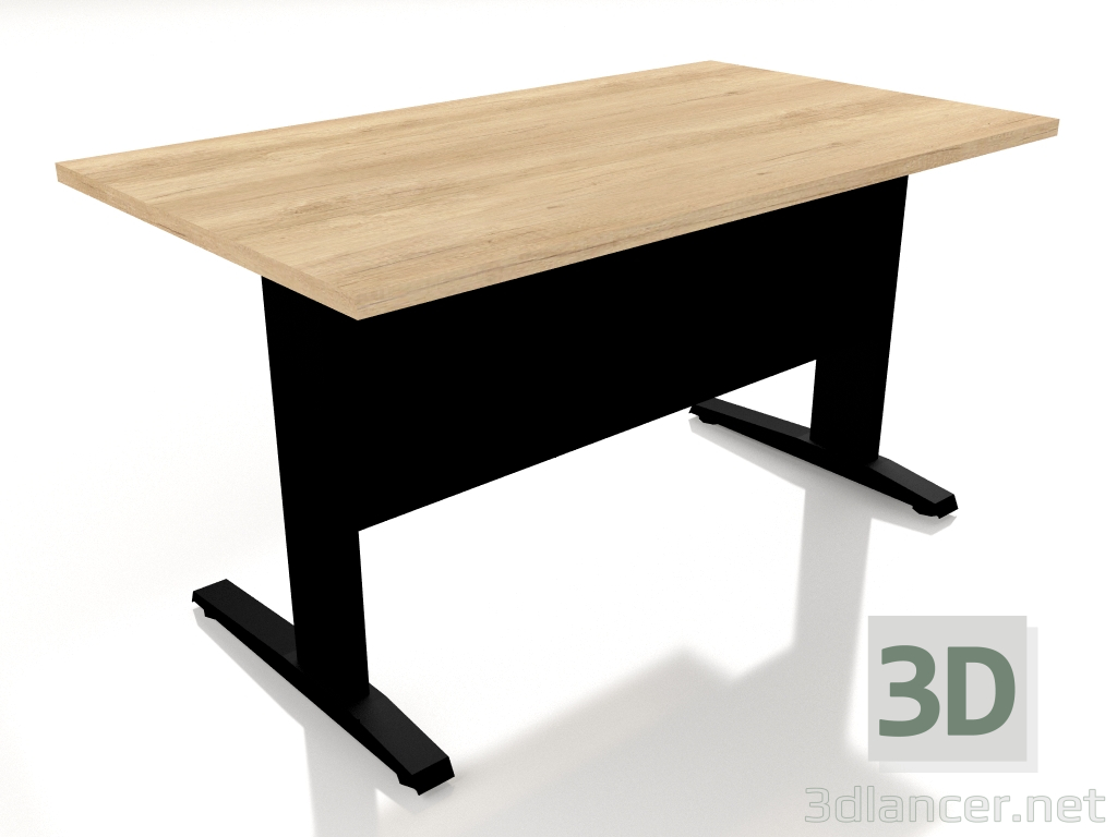 modèle 3D Table de travail Ogi N BGN03 (1400x800) - preview