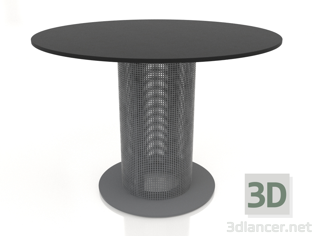 3d model Club table Ø90 (Anthracite) - preview