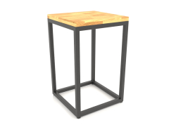 Table basse carrée (PLANCHER BOIS, 30X30X44)