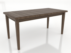 Dining table TRANSFORM 1600x800 mm (folded, lightened ash walnut)