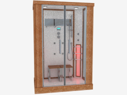Shower enclosure infrared (K055)