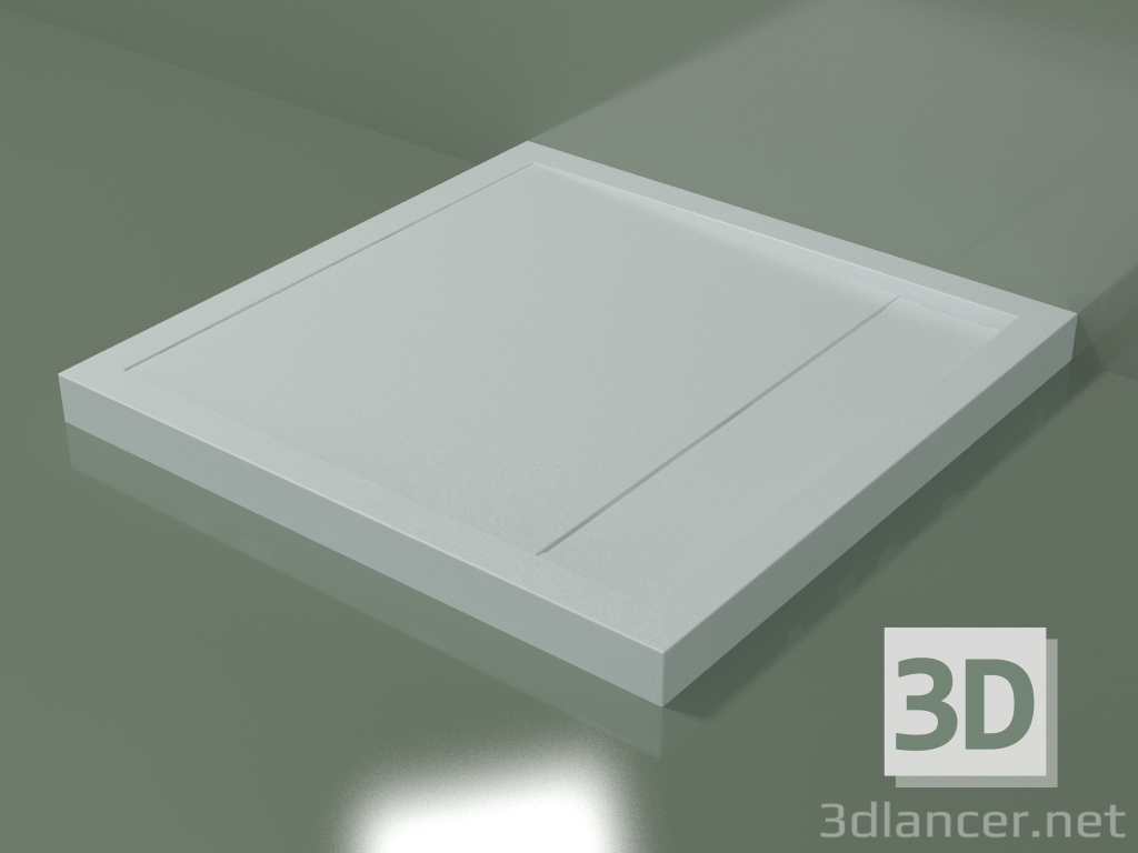 3D modeli Duş teknesi (30R15227, sx, L 80, P 80, H 6 cm) - önizleme