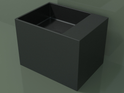 Countertop washbasin (01UN22102, Deep Nocturne C38, L 48, P 36, H 36 cm)