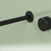 3D Modell Wandmontierter Hydro-Progressivmischer mit Auslauf L 190 mm (16 10, NO) - Vorschau