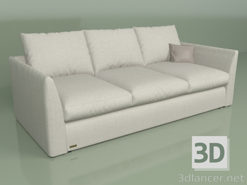 modèle 3D Canapé triple Lagos - preview