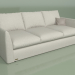 3d model Triple sofa Lagos - preview