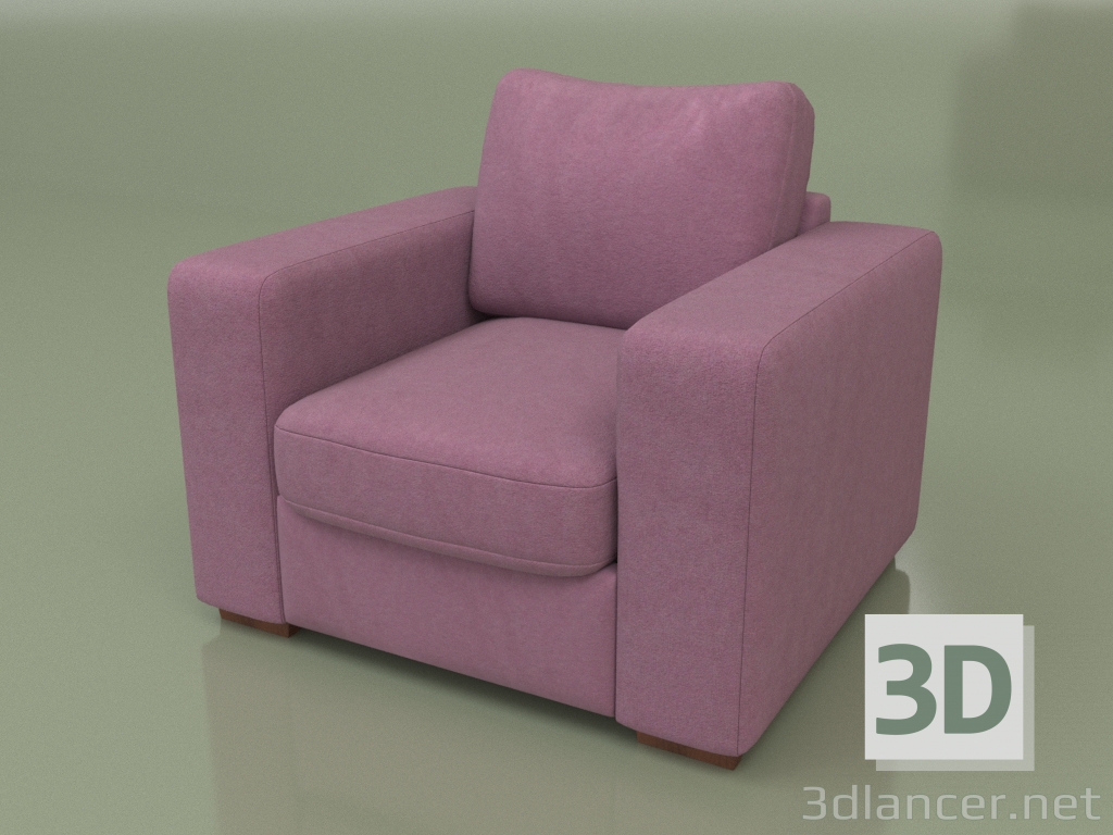 3D Modell Sessel Morti (Lounge 15) - Vorschau