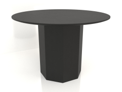 Table à manger DT 11 (D=1100х750, bois noir)