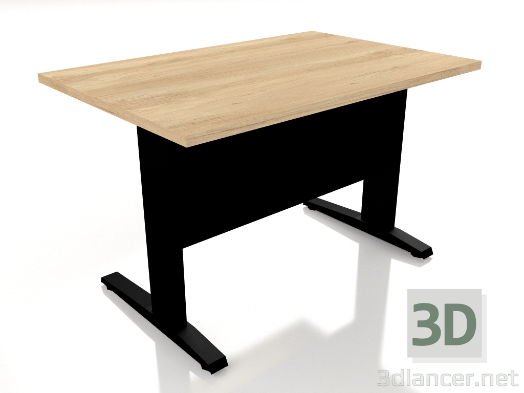 modèle 3D Table de travail Ogi N BGN02 (1200x800) - preview