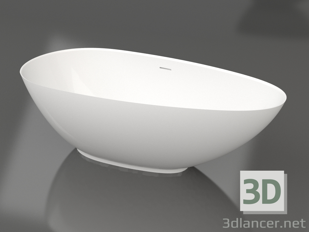 modello 3D PAOLA vasca da bagno 172x82,5 - anteprima