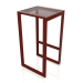 3d model High stool (Wine red) - preview