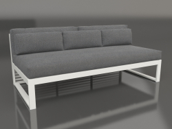 Modular sofa, section 4 (Agate gray)
