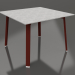 3d model Dining table 100 (Wine red, DEKTON) - preview