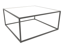 Quadratischer Couchtisch (GLAS, 100X100X50)