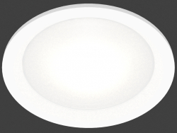luminaria empotrada LED (DL18891_20W Blanco R Dim)
