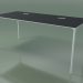 3d model Rectangular office table 0815 (H 74 - 79x180 cm, laminate Fenix F06, V12) - preview